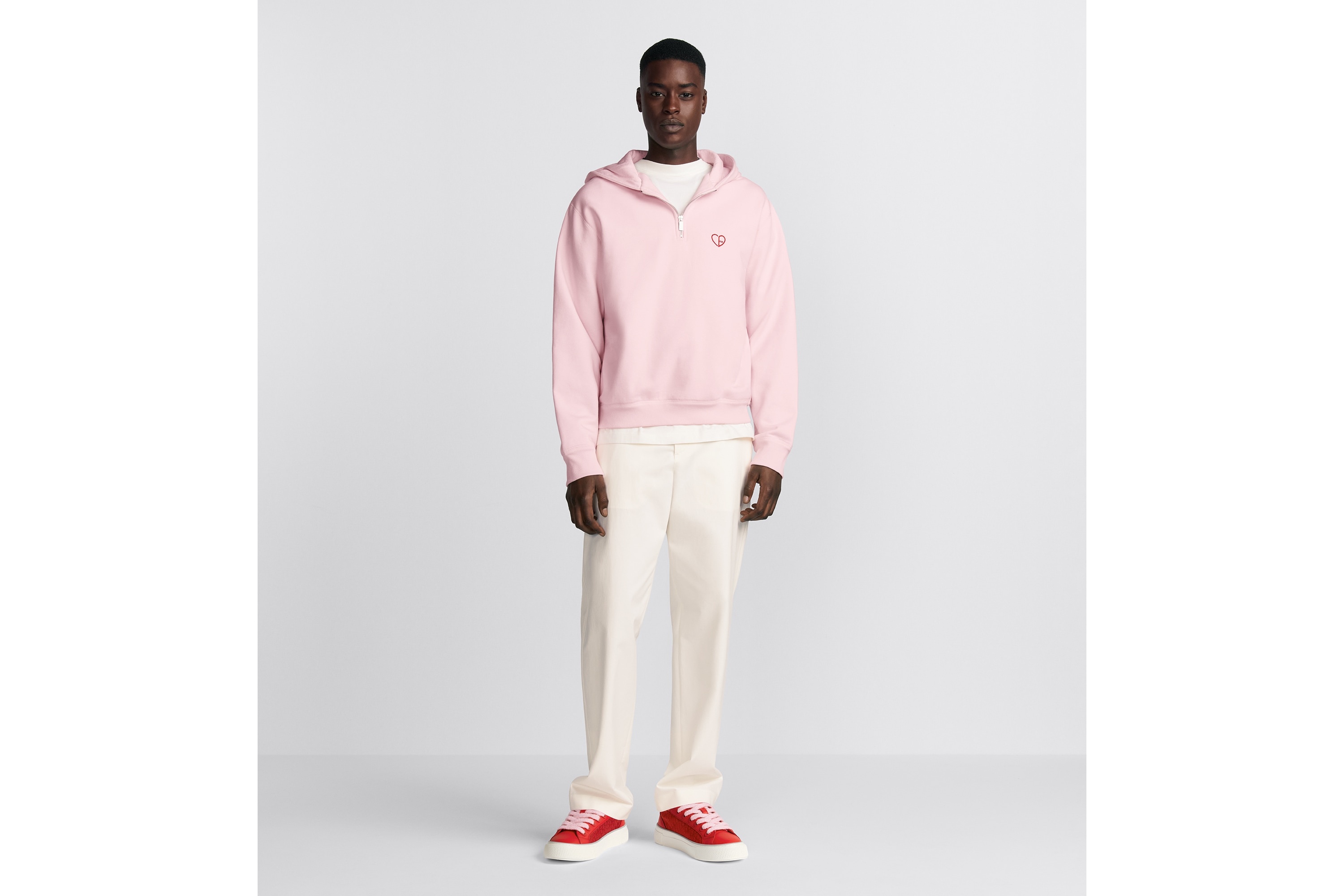 CD Heart Relaxed-Fit Hooded Sweatshirt - 3