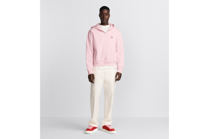 CD Heart Relaxed-Fit Hooded Sweatshirt 3