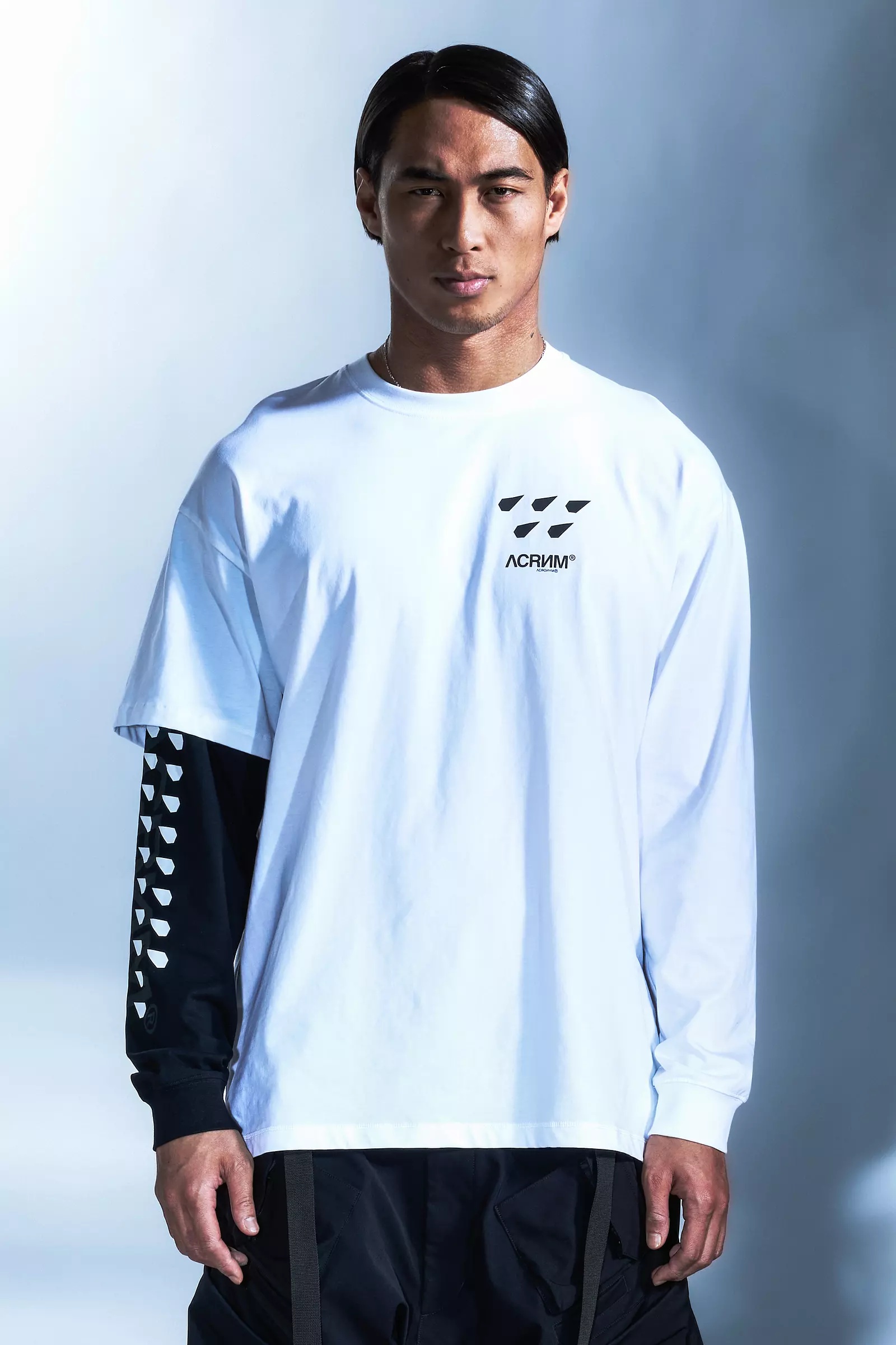 S29-PR-D 100% Cotton Long Sleeve T-shirt Black - 16