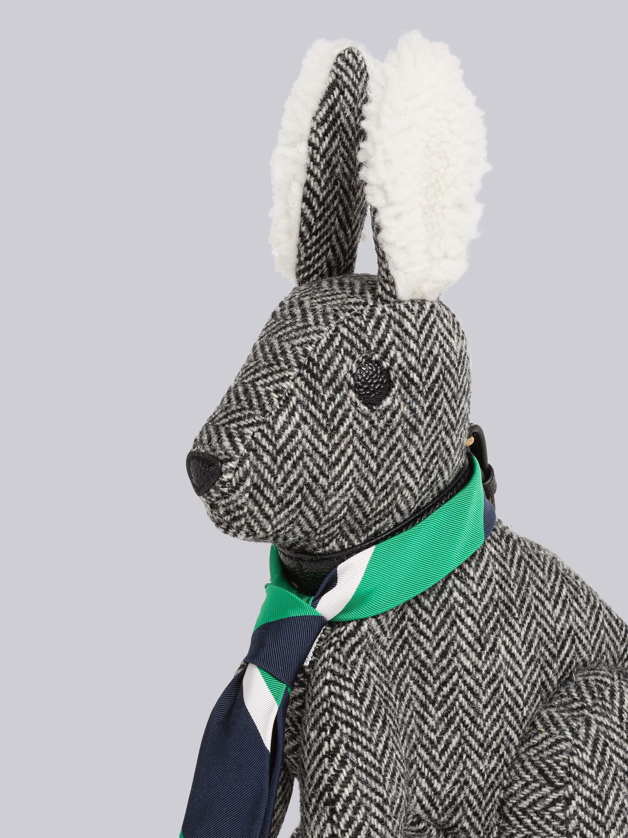 Herringbone Small Rabbit Shoulder Bag - 2