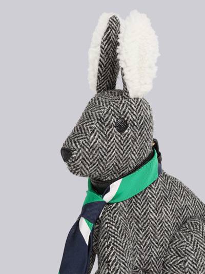 Thom Browne Herringbone Small Rabbit Shoulder Bag outlook
