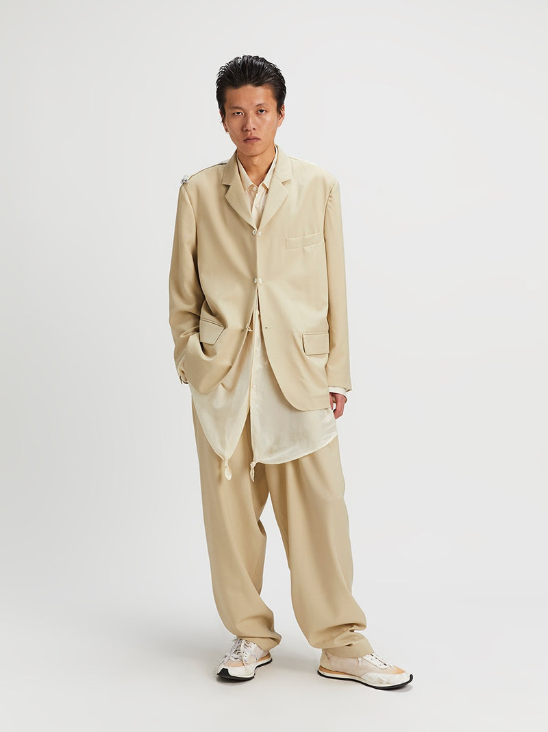 MAGLIANO Magliano | A Drunk 3 Buttons Jacket Oyster Beige outlook