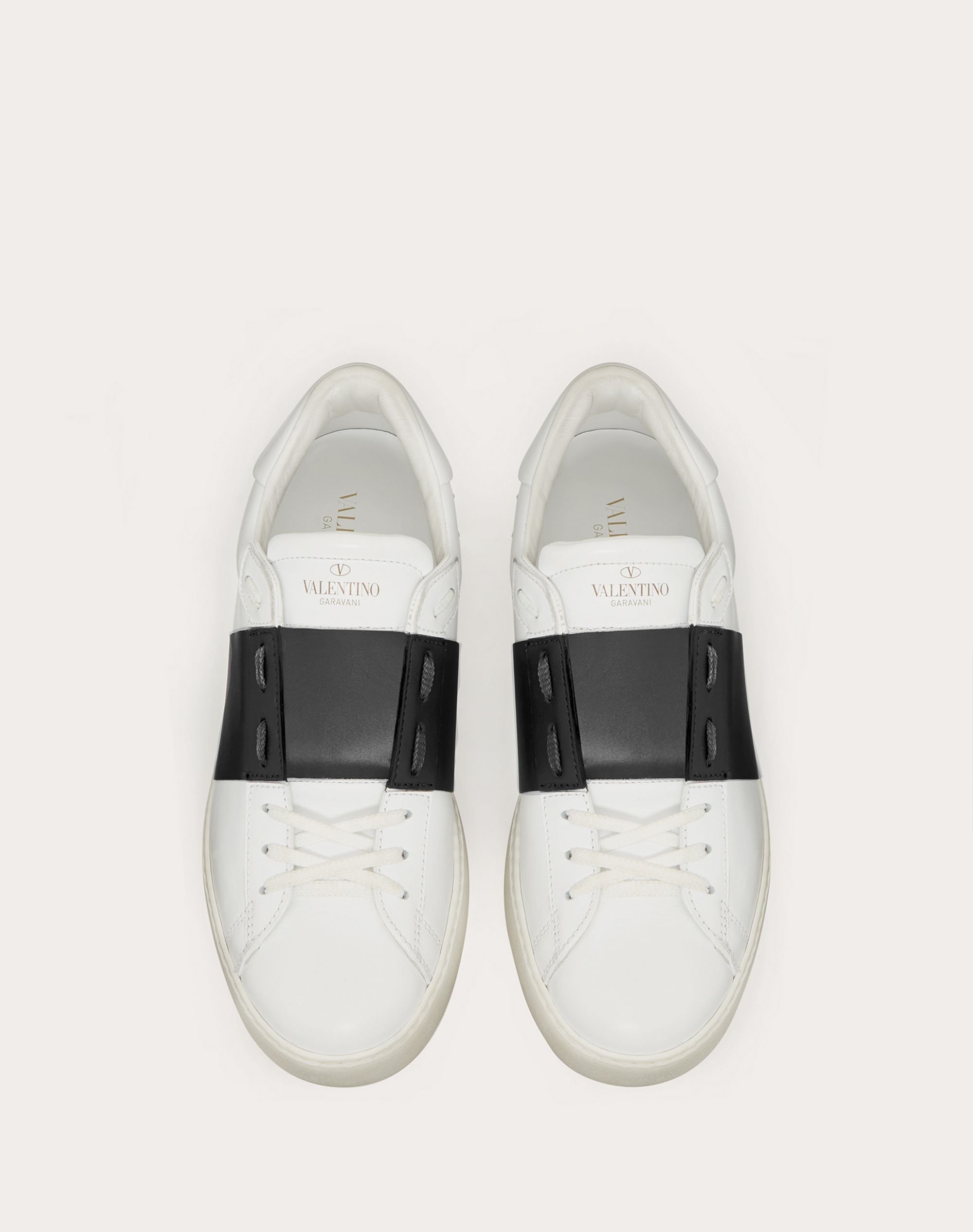 CALFSKIN OPEN SNEAKER - 4