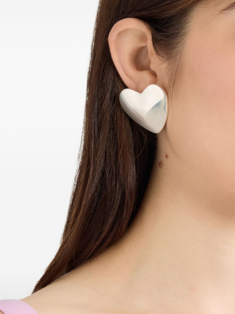 PATOU Heart clip earrings outlook