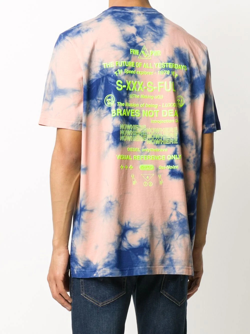 T-x86 tie-dye T-shirt - 4