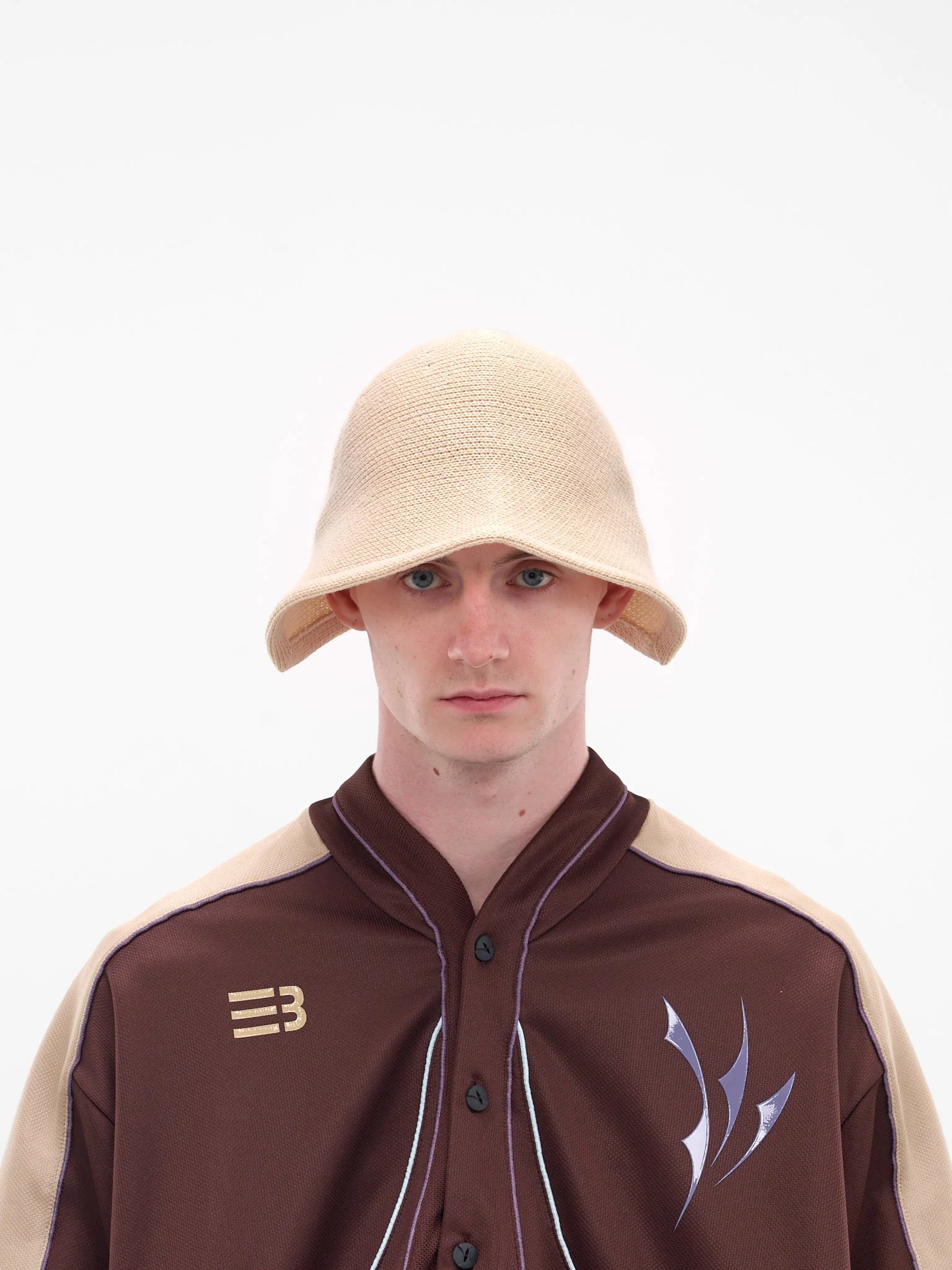 Off-White Knit Hat - 1