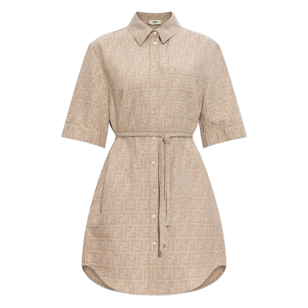 Fendi Neutrals Dresses - Day Dresses Women - 2