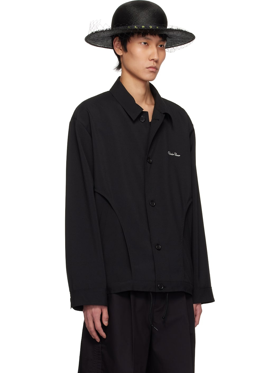 Black Nylon Jacket - 2