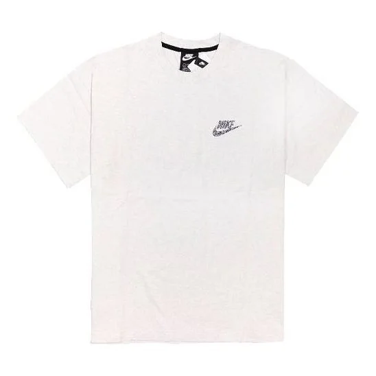 Nike Sportswear Loose Casual Sports Round Neck Short Sleeve White CU4510-904 - 1