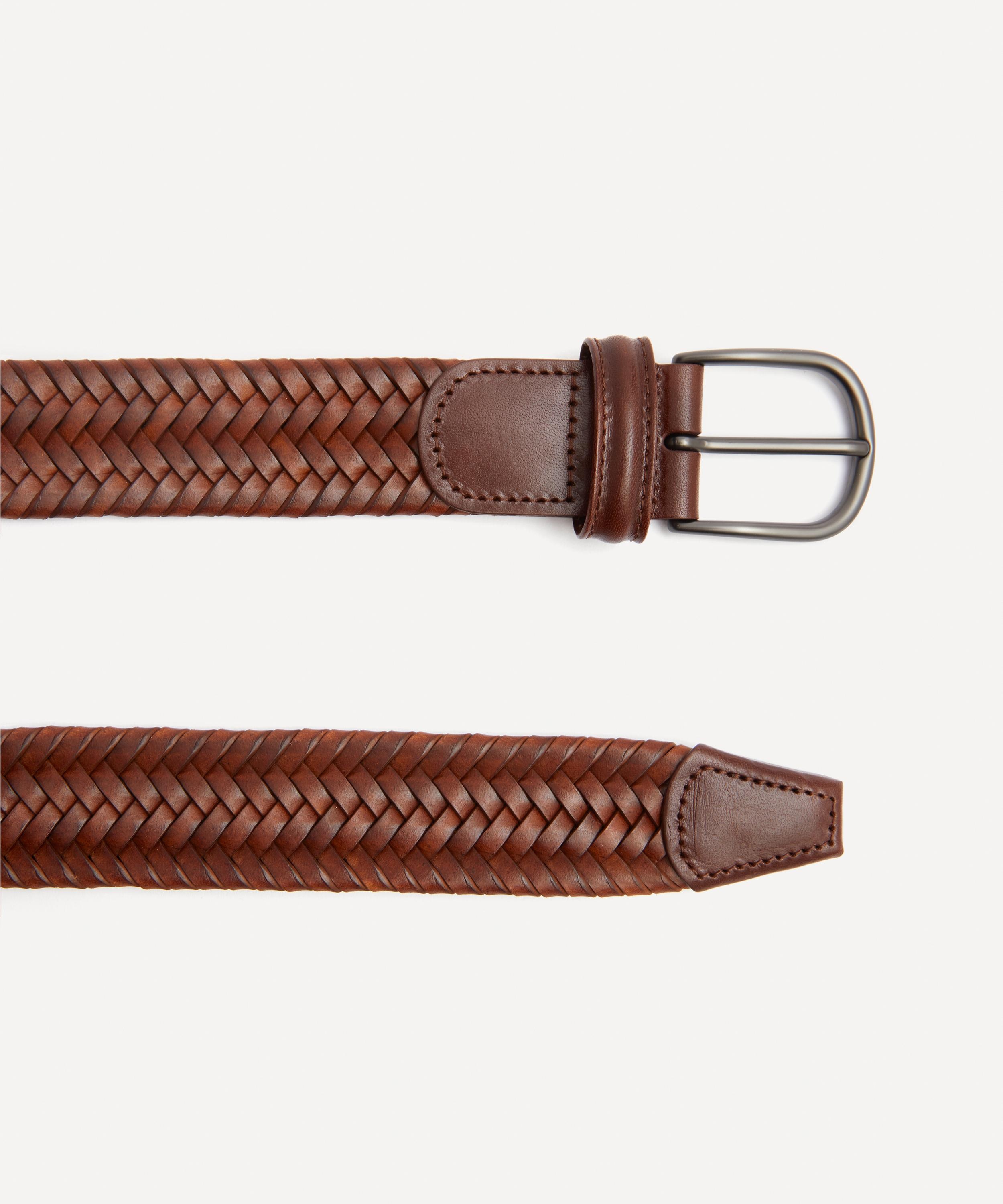 Woven Leather Belt - 2