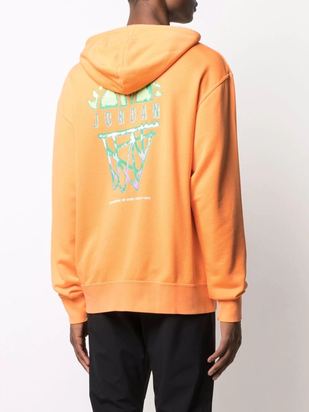 Air DNA graphic-print hoodie - 4