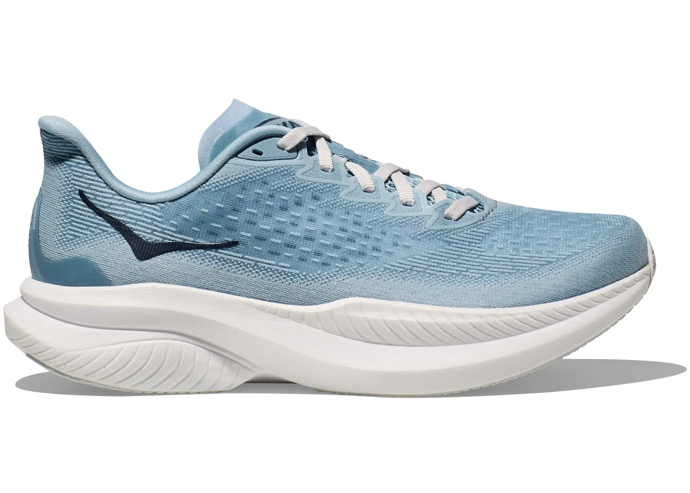 Hoka One One Mach 6 Drizzle White (Women's) - 1