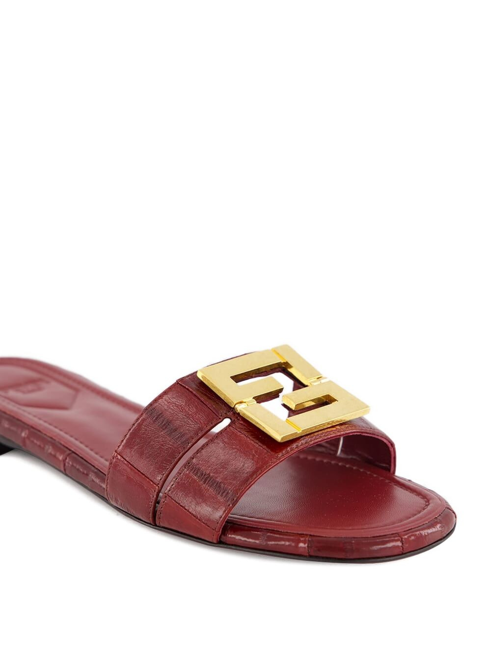 FFold logo flat sandals - 5