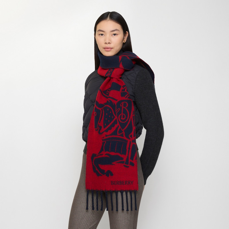 Reversible EKD Wool Scarf 3
