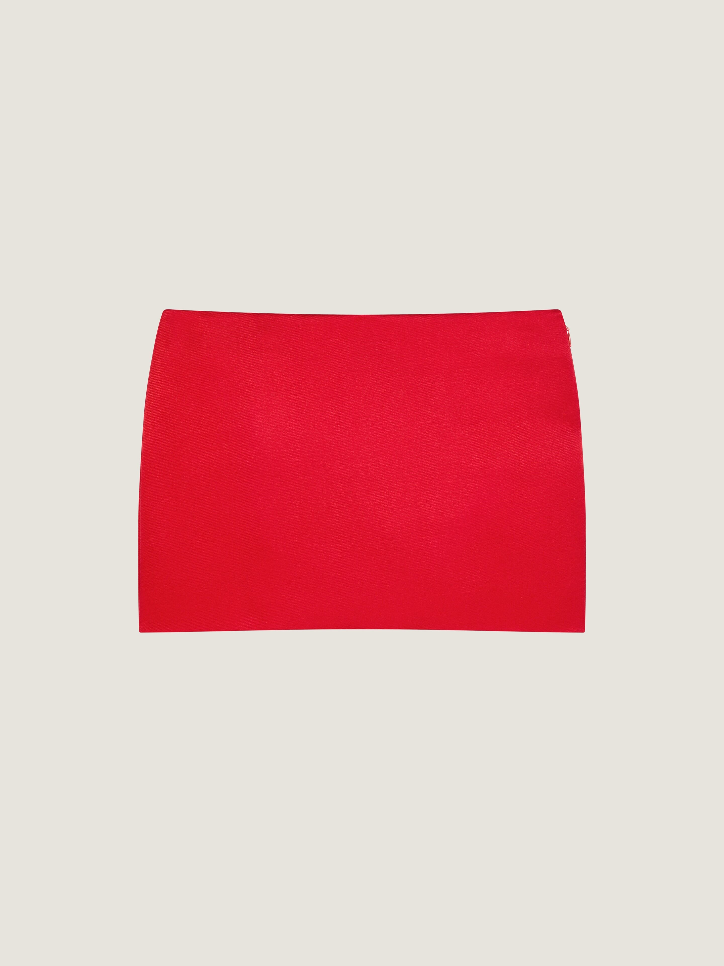 MINI SKIRT IN SATIN - 1