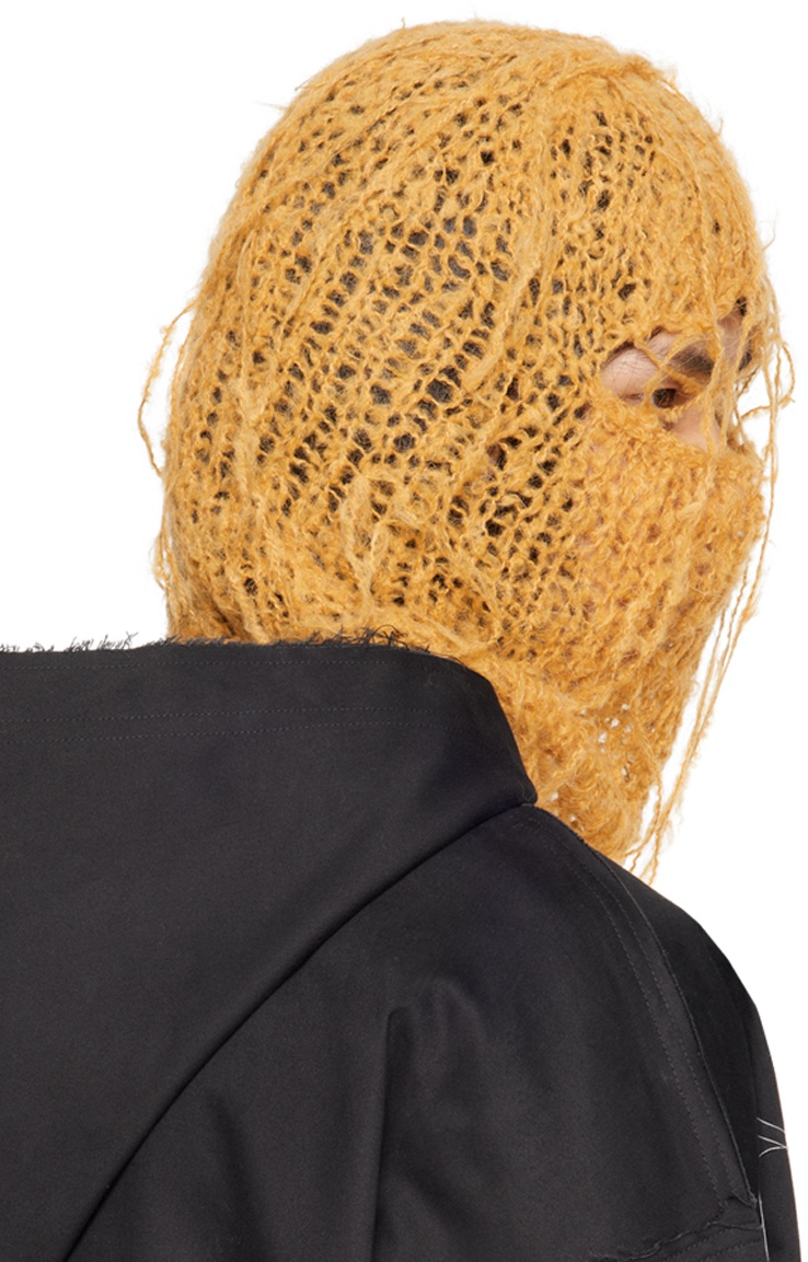 Yellow Loose-Thread Balaclava - 3