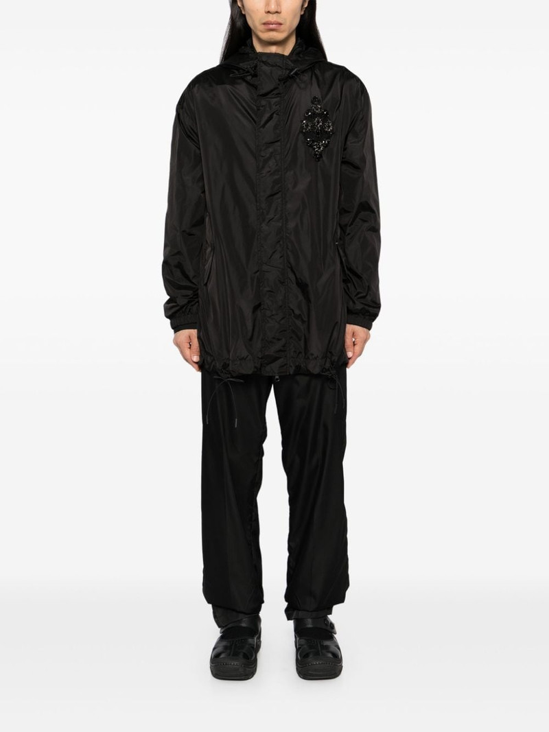 Simone Rocha embellished parka outlook