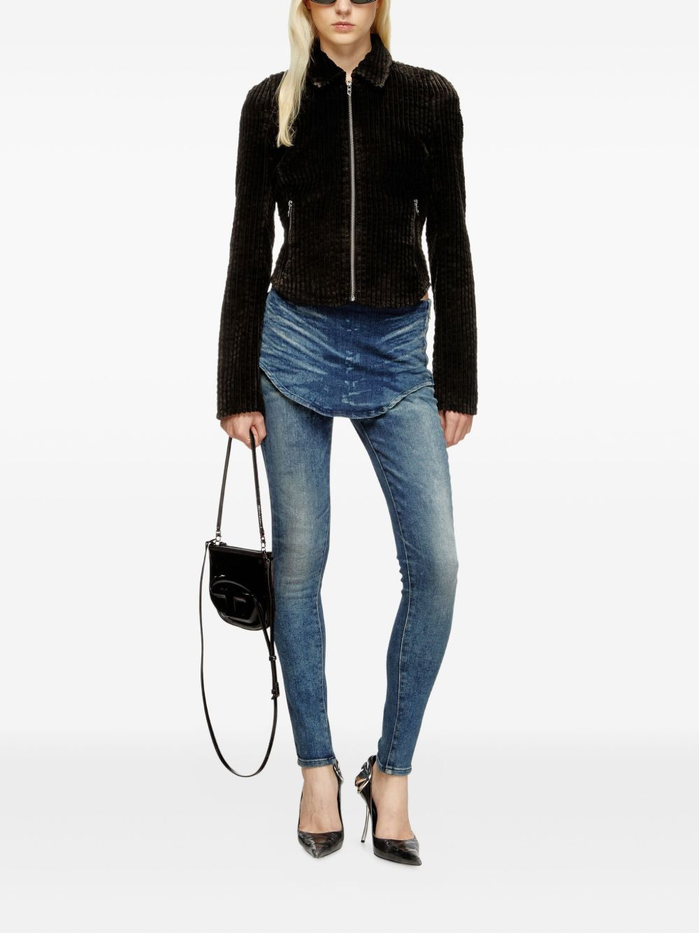 G-ENEA corduroy zip-up jacket - 2