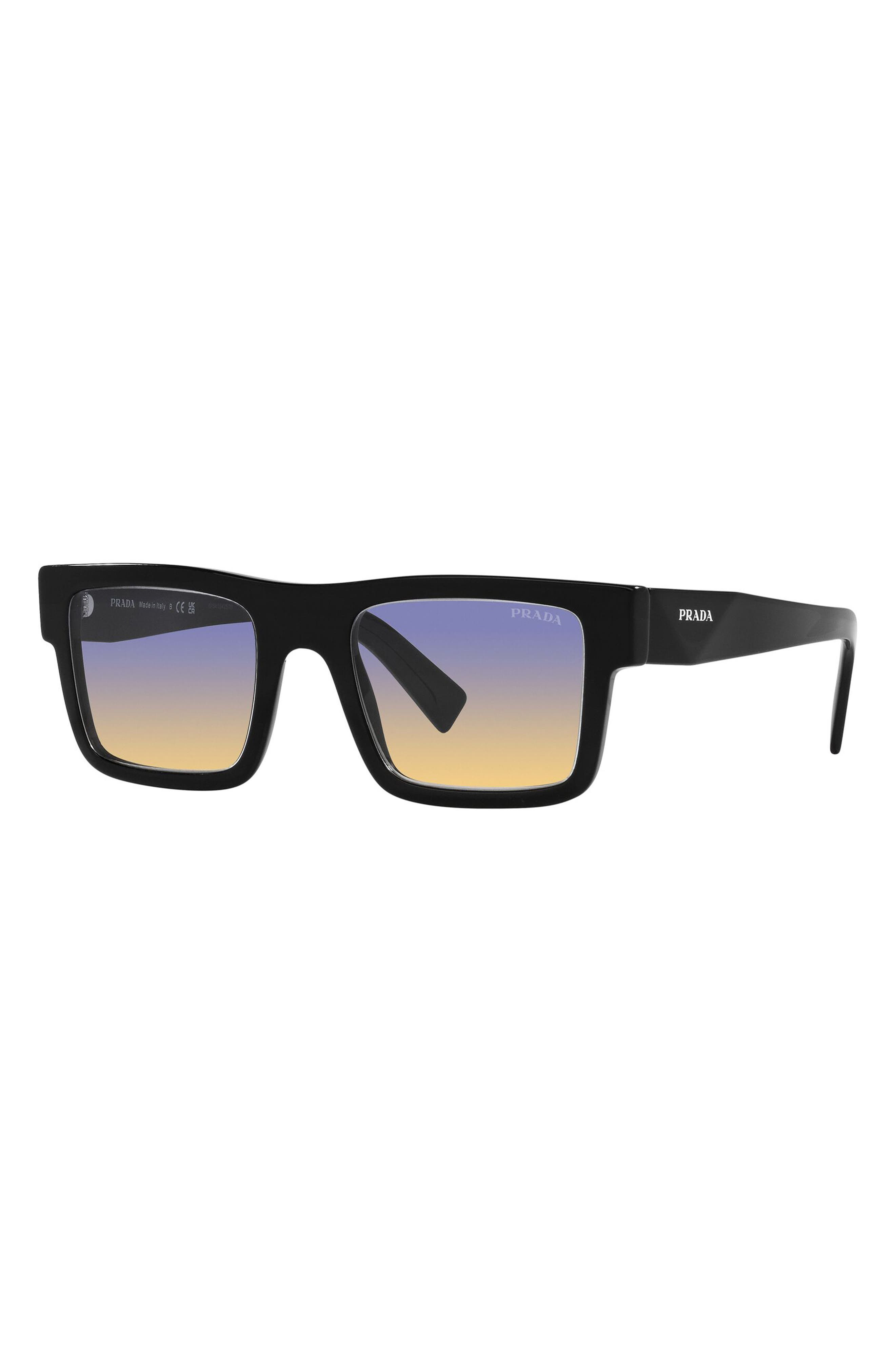 52mm Rectangular Sunglasses - 2