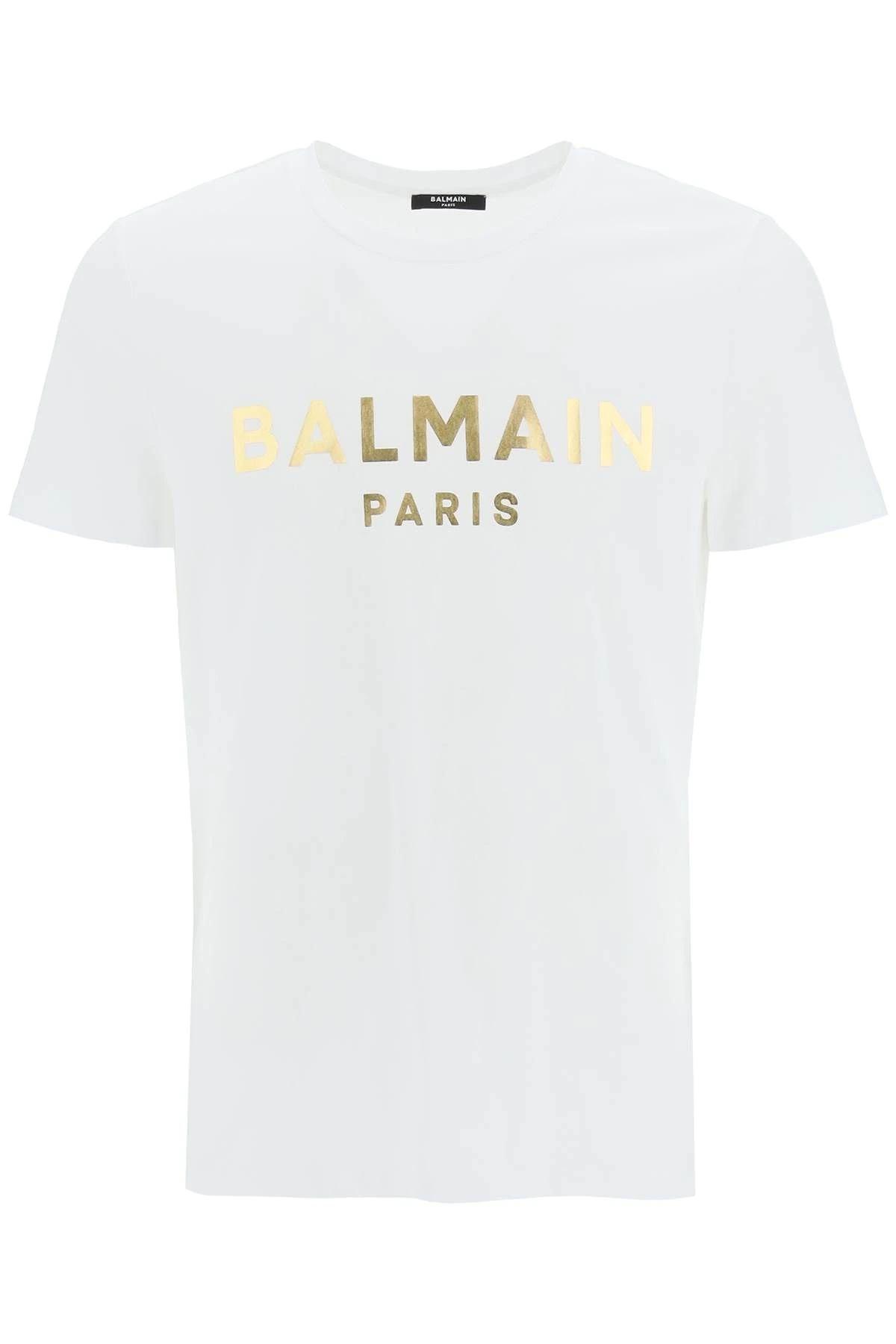 METALLIC GOLD LOGO T-SHIRT - 1