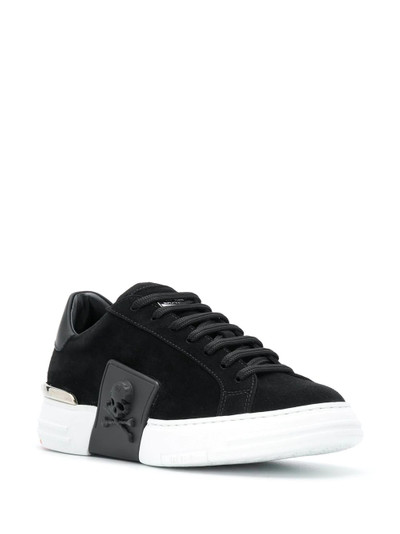 PHILIPP PLEIN embossed logo sneakers outlook