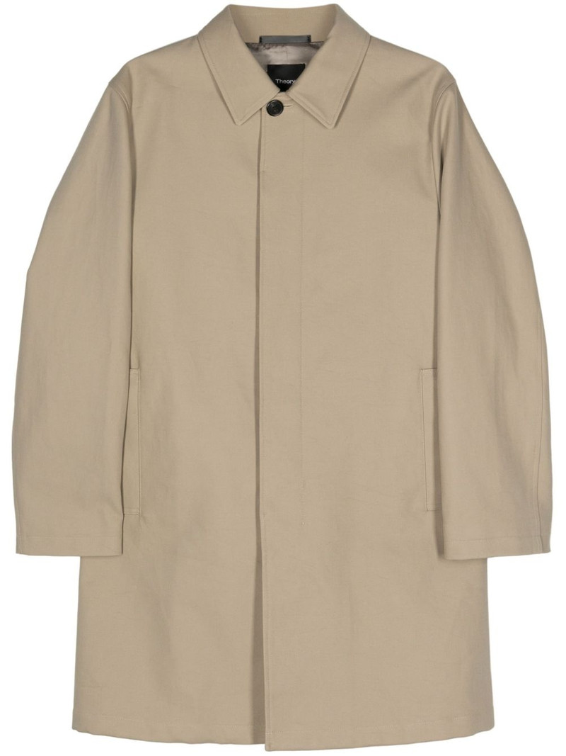 Din twill 미디 코트 1