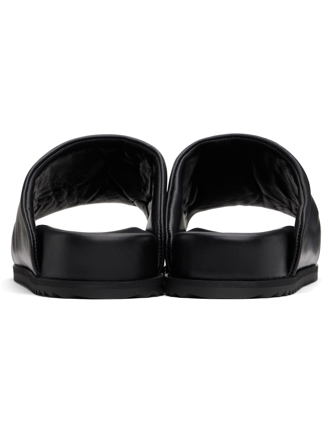 Black Finn Slider Sandals - 2