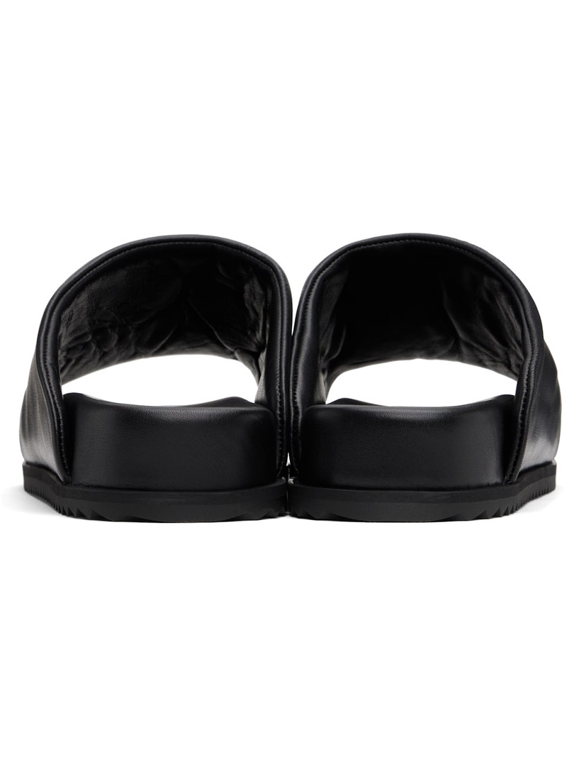 Black Finn Slider Sandals 2