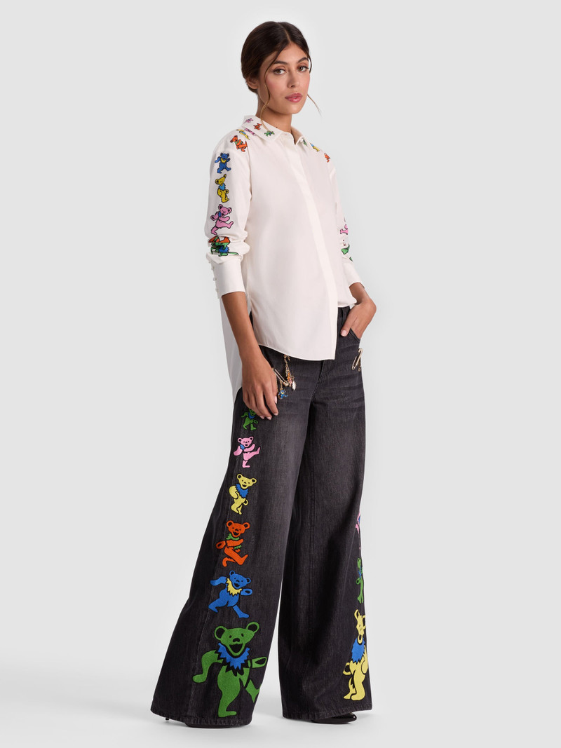 A+O X GRATEFUL DEAD DIMITRA BUTTON DOWN 6