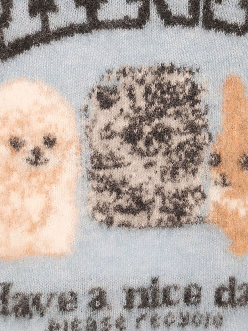 intarsia-knit top - 5