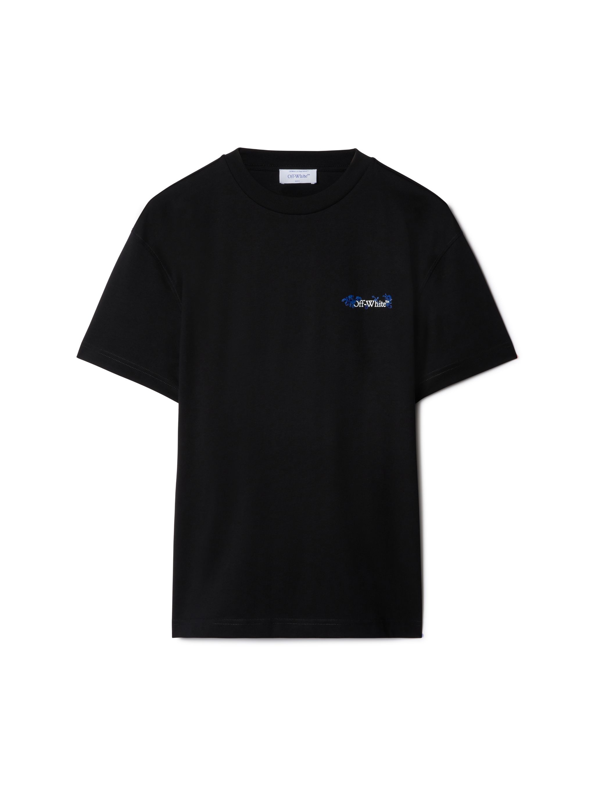 Emb Flower Arrow Casual Tee - 1