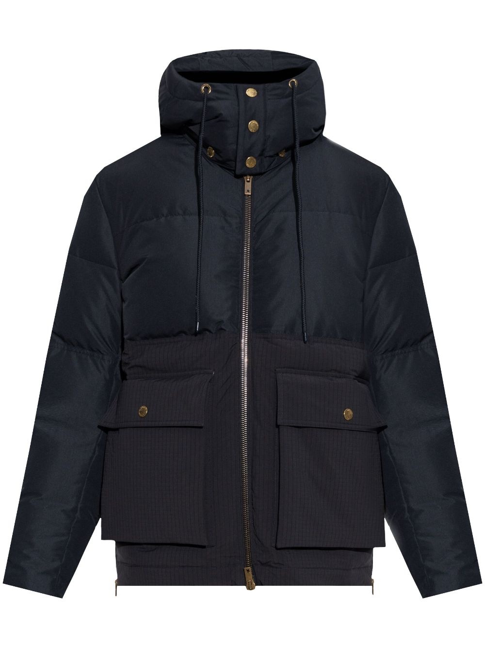 hooded padded jacket - 1