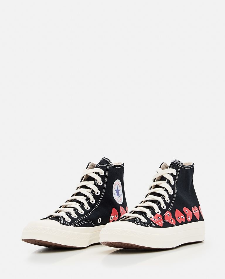 COMME DES GARÇONS X CONVERSE HIGH-TOP SNEAKERS - 2