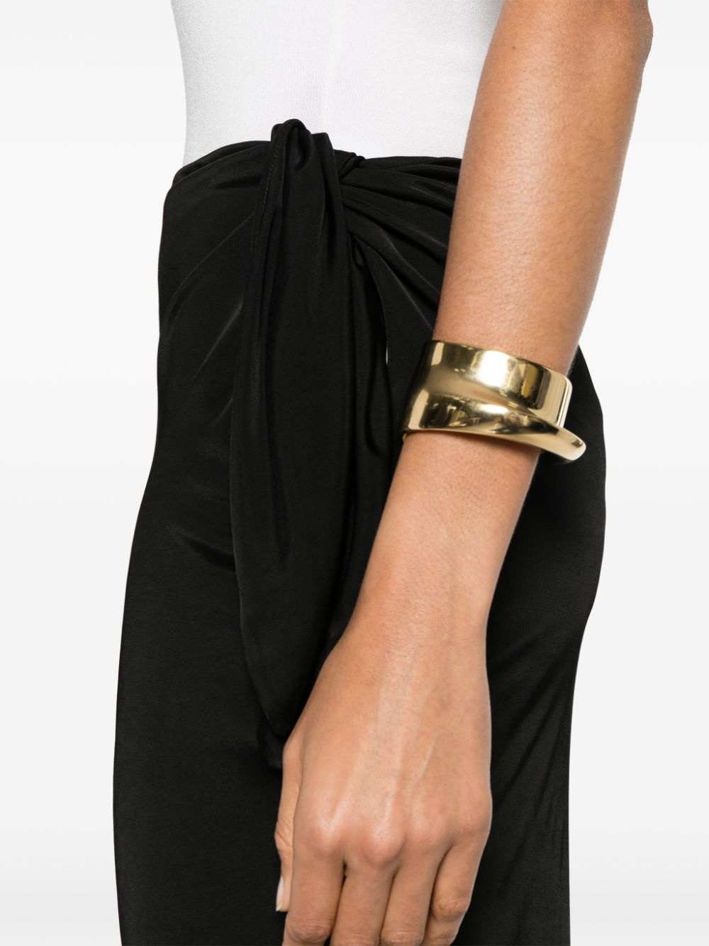 wrap midi pencil skirt - 5
