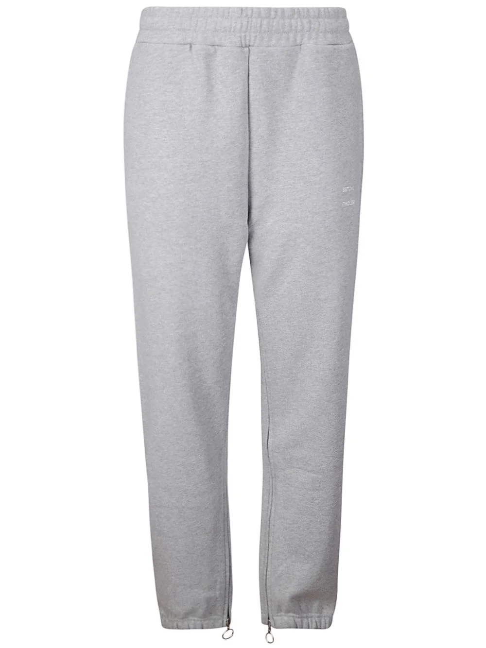 cotton track pants - 1