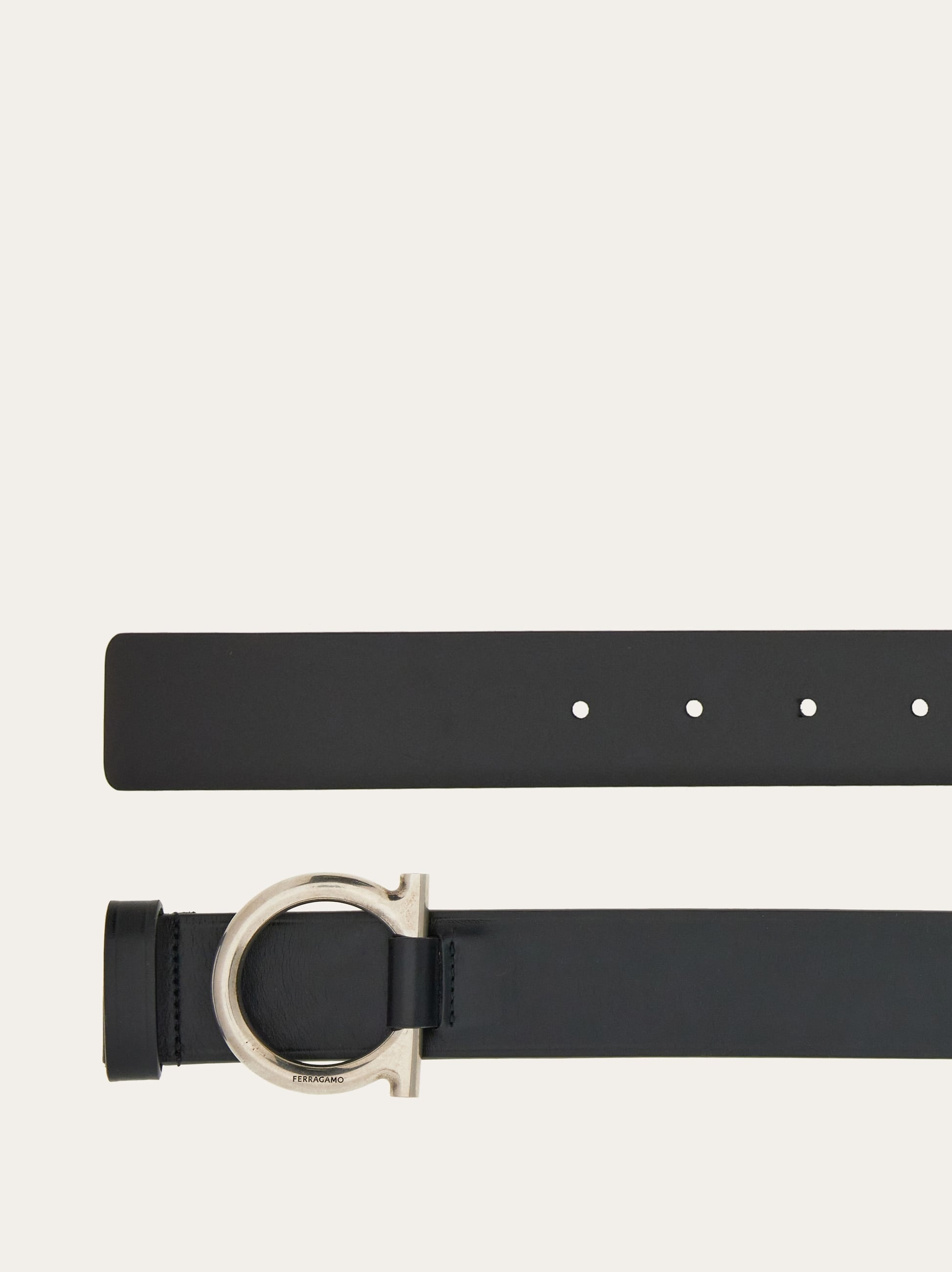 Fixed belt with Gancini buckle - 2