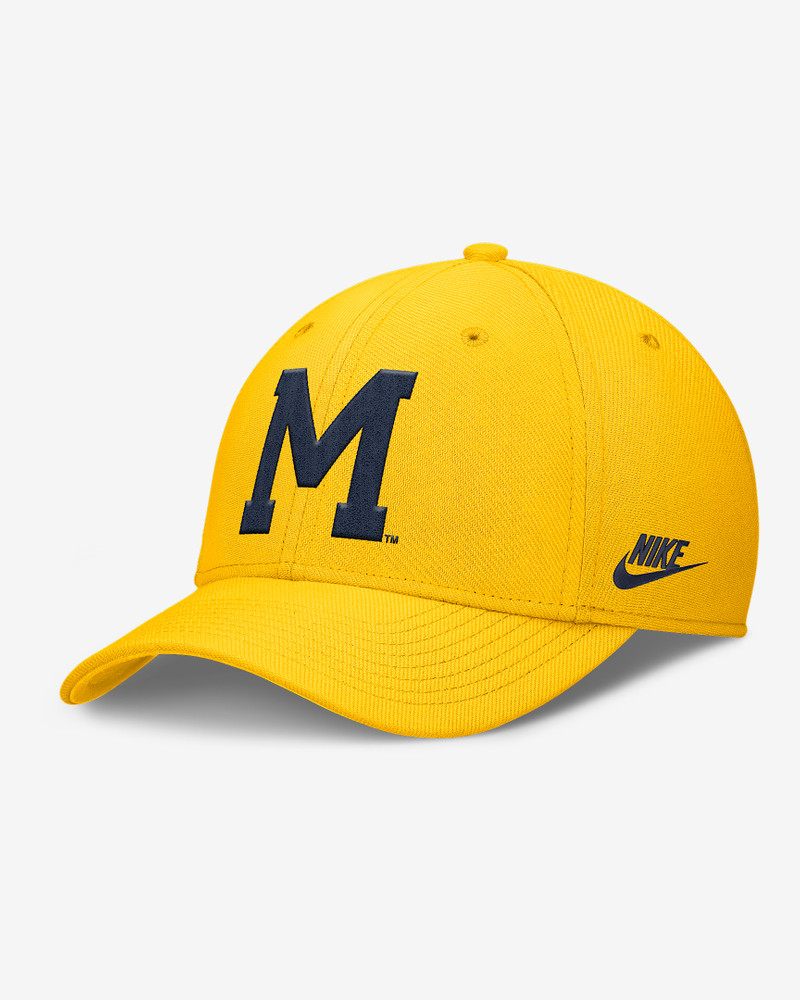 Michigan Primetime Rise Academic Men's Nike Dri-FIT College Hat 1