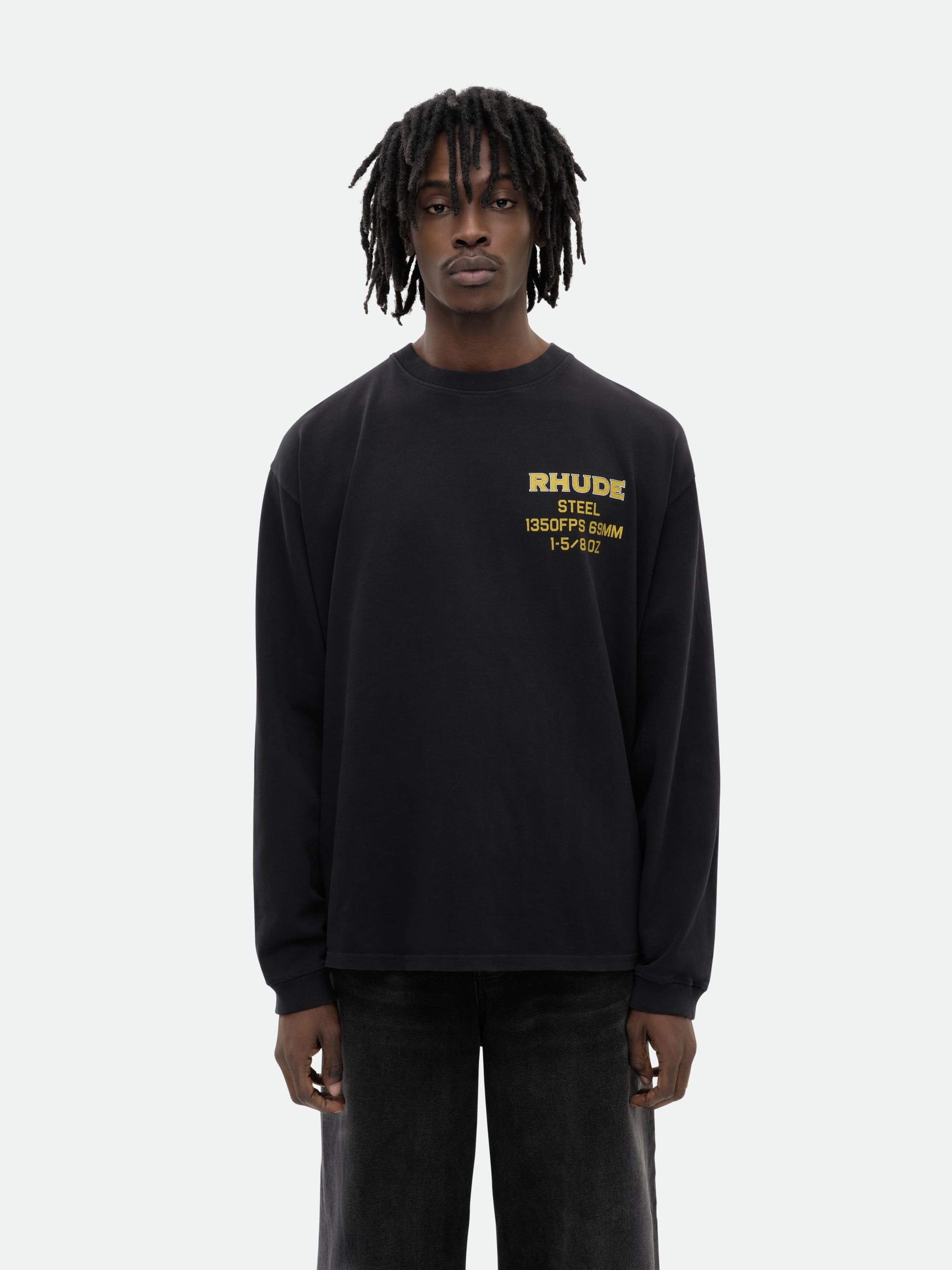 RHUDE STEEL LS TEE - 6