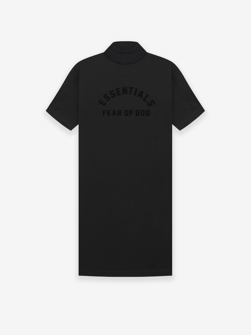 Womens Essentials 3/4 소매 드레스 - 1