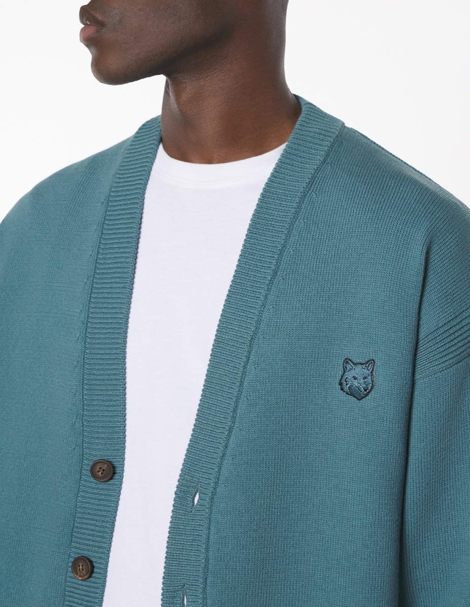 BOLD FOX HEAD PATCH COMFORT CARDIGAN - 4