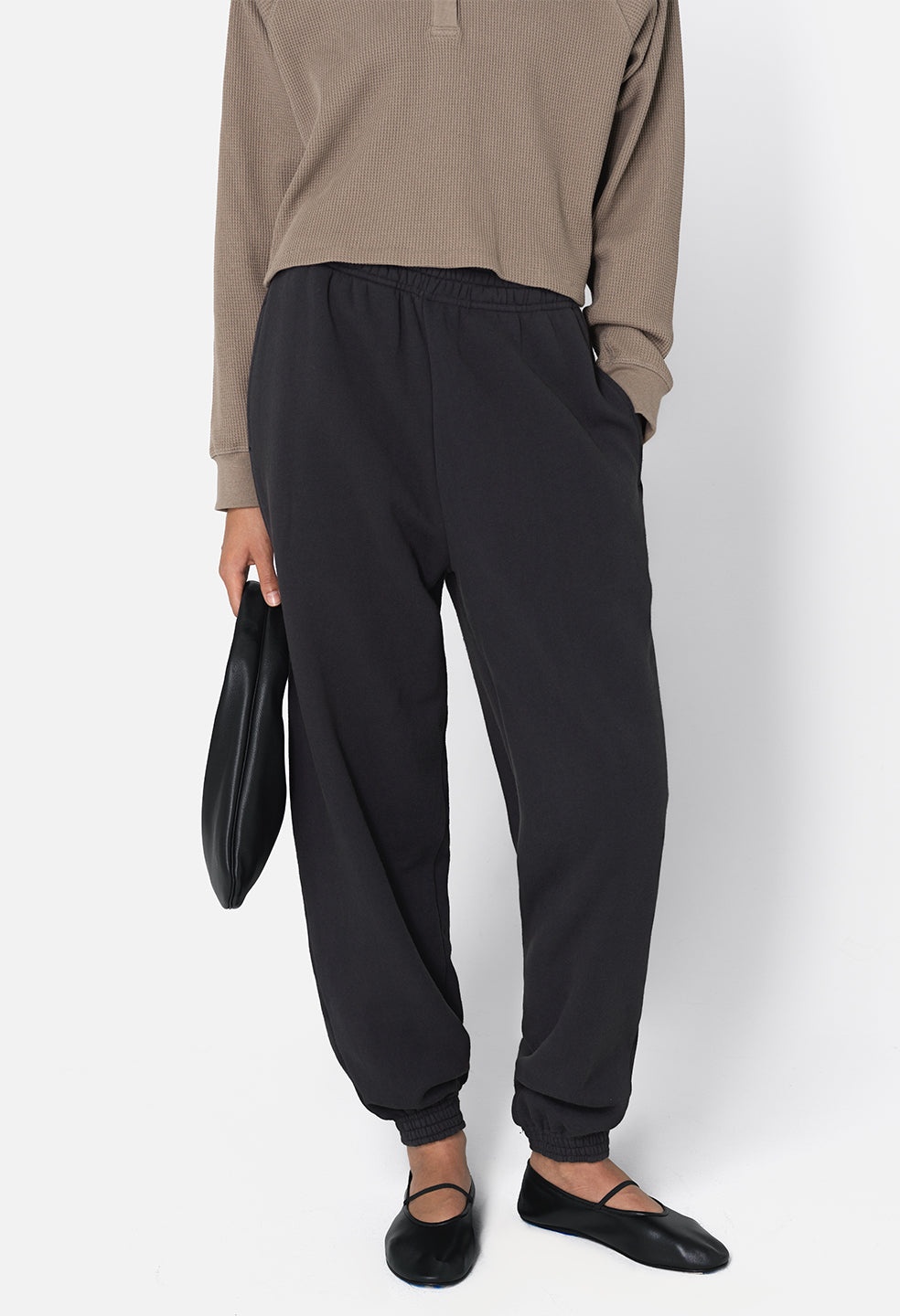 FLEECED BALLOON SWEATS - 1