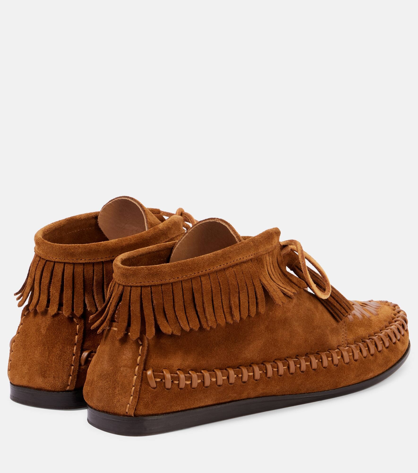 Felsa fringed suede ankle boots - 2
