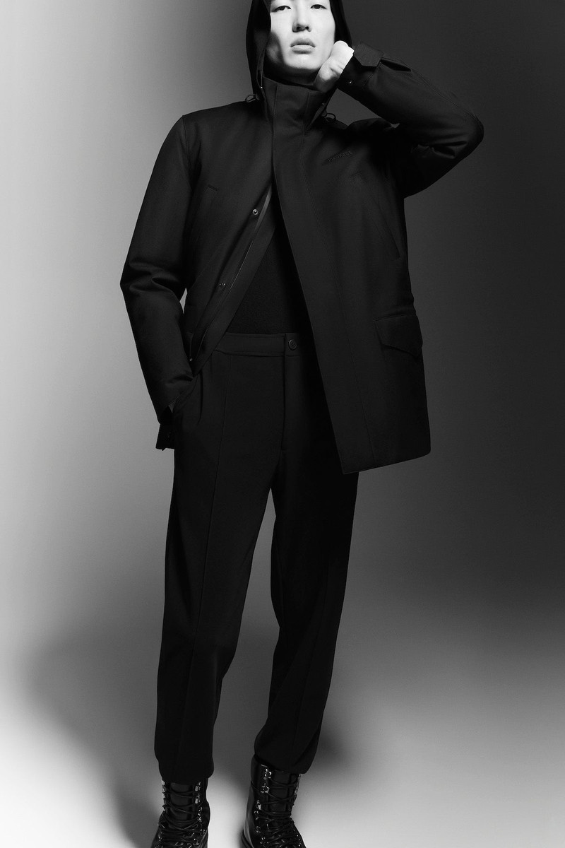 MORRIS-CITY Light down twill parka 3