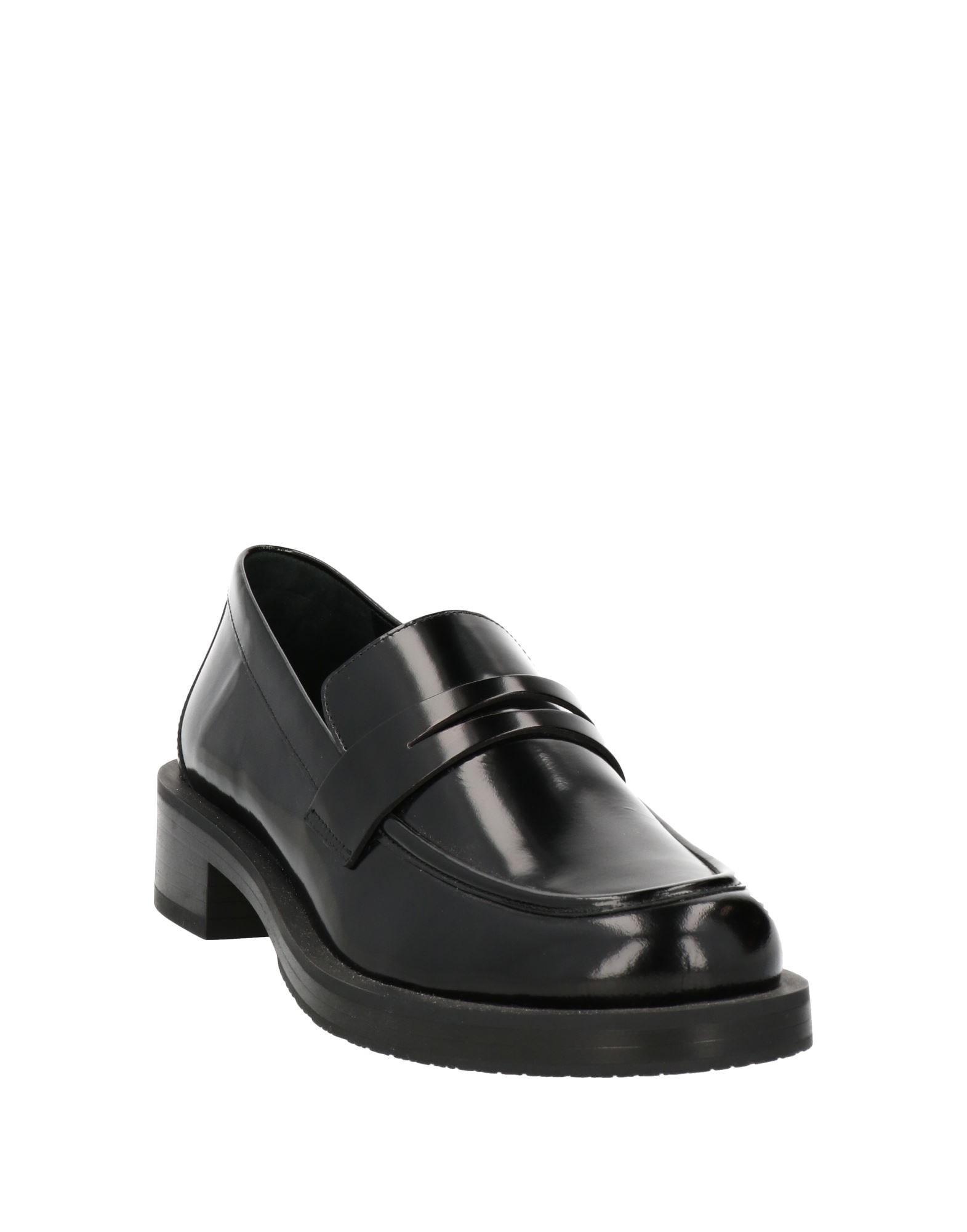 Black Women's Loafers - 2