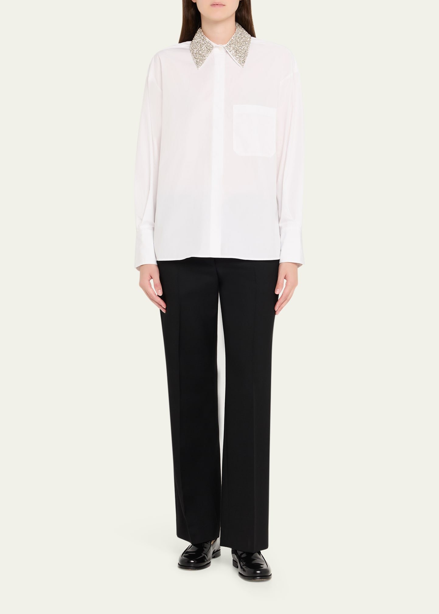 E.B. Shirt with Crystal Collar - 2