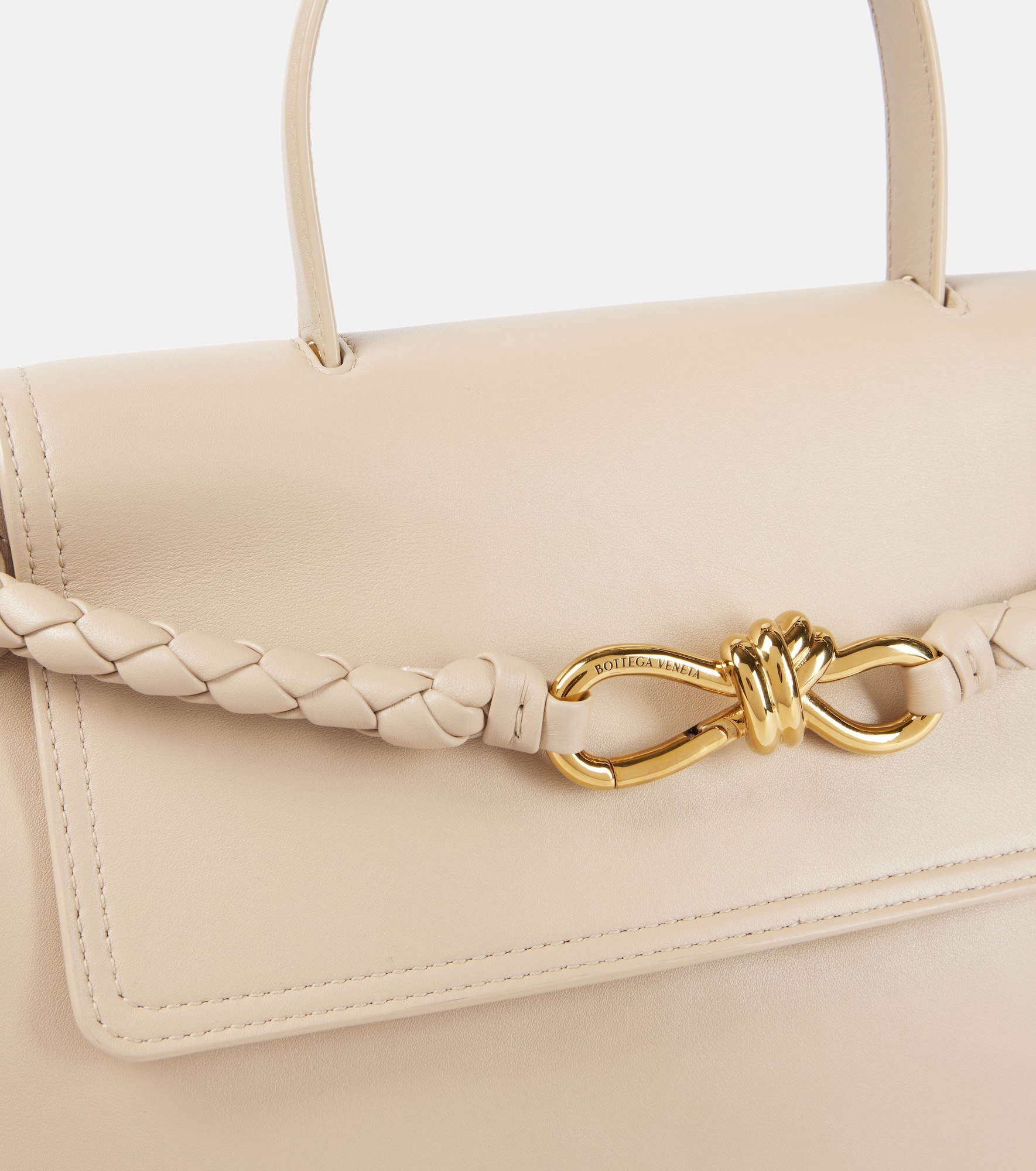 Ciao Ciao Knot Medium leather tote bag - 5