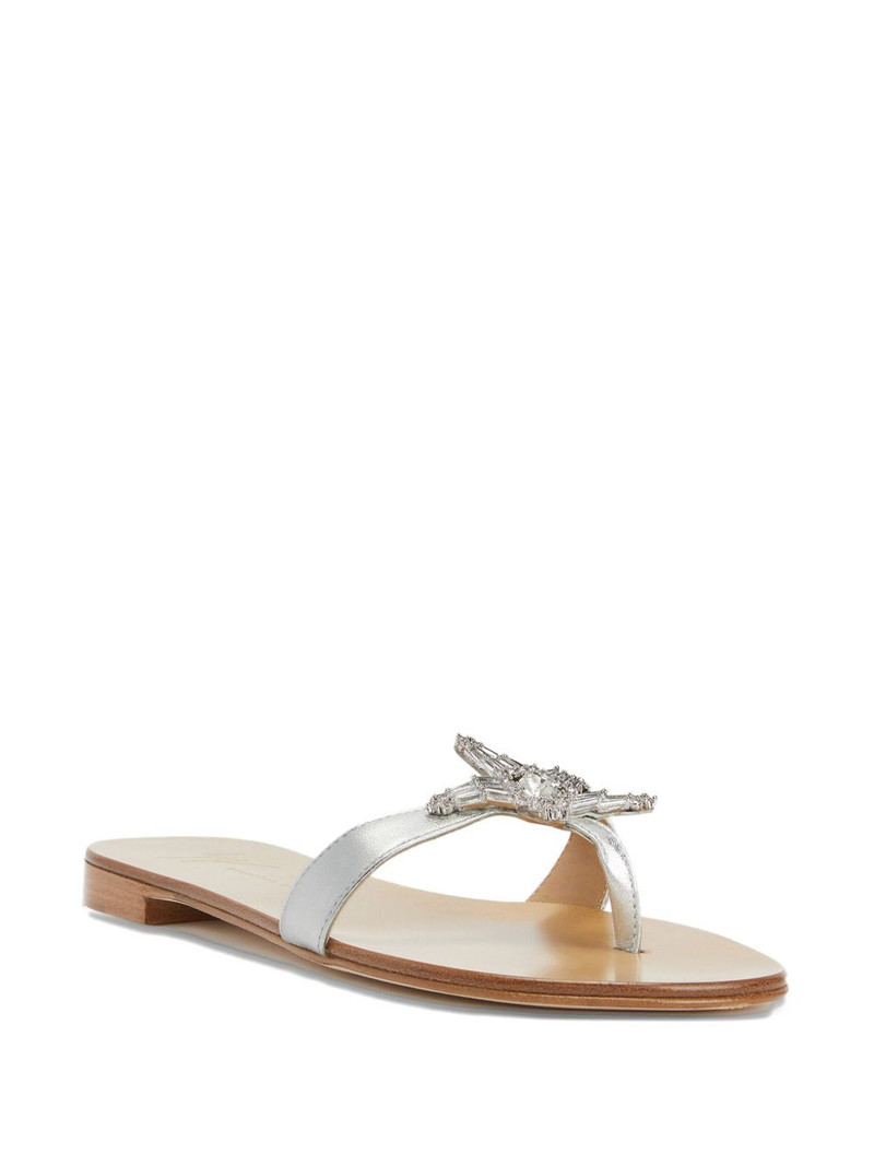 Giuseppe Zanotti Eligia star-embellished sandals outlook