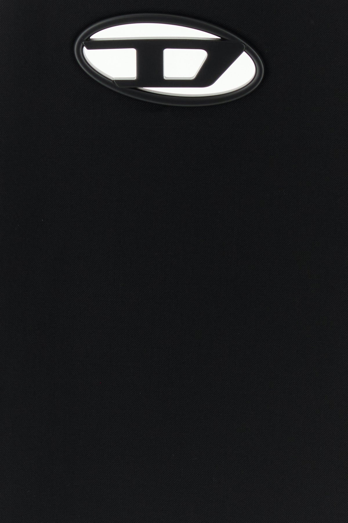 Black stretch polyester blend T-Wilit top - 3