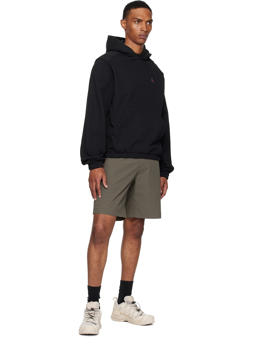Black Logo Hoodie - 4