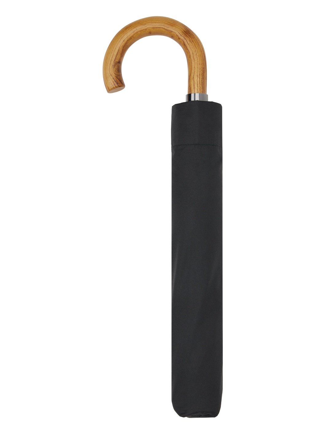 Black Signature Stripe Umbrella - 1